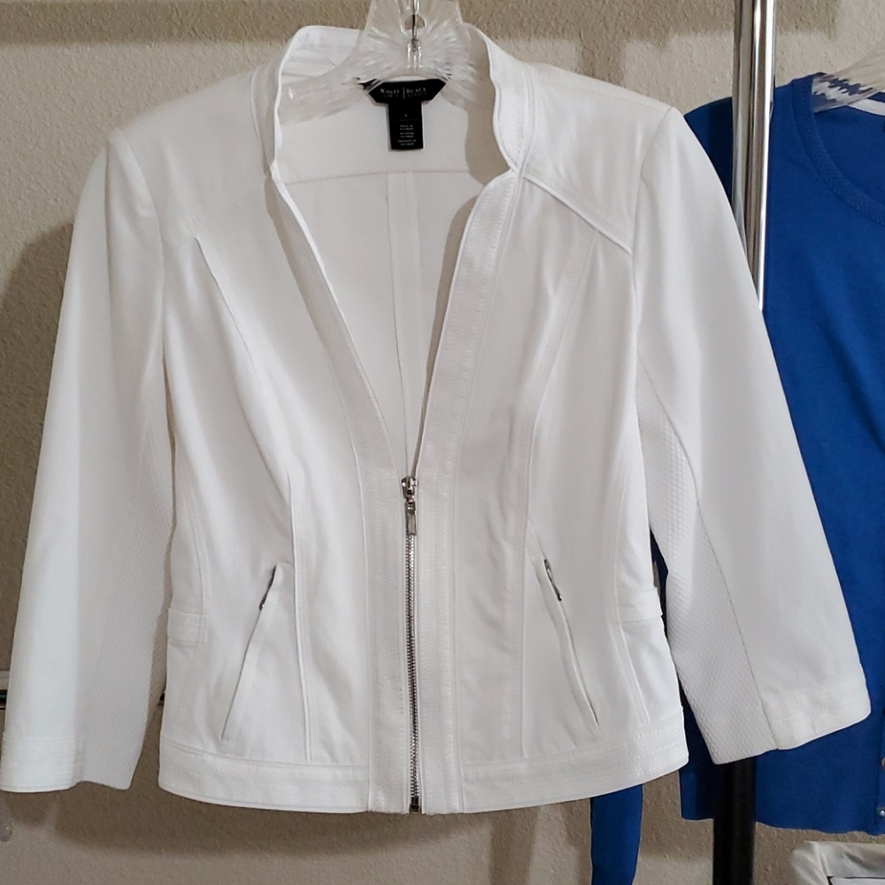 Women's White Jean Jacket